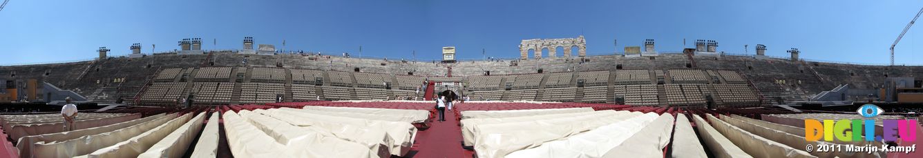 SX19225-38 Panoramic view from middle of Arena